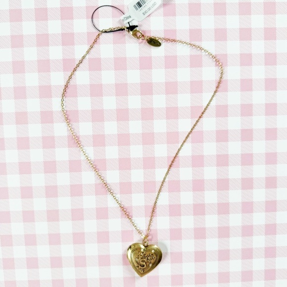 Free People Monogram Heart Locket - S | NWT - Picture 3 of 6